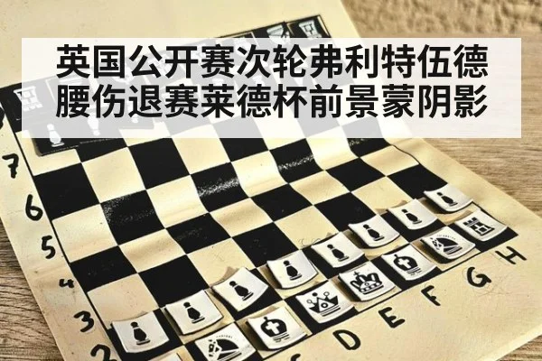英国公开赛次轮弗利特伍德腰伤退赛莱德杯前景蒙阴影